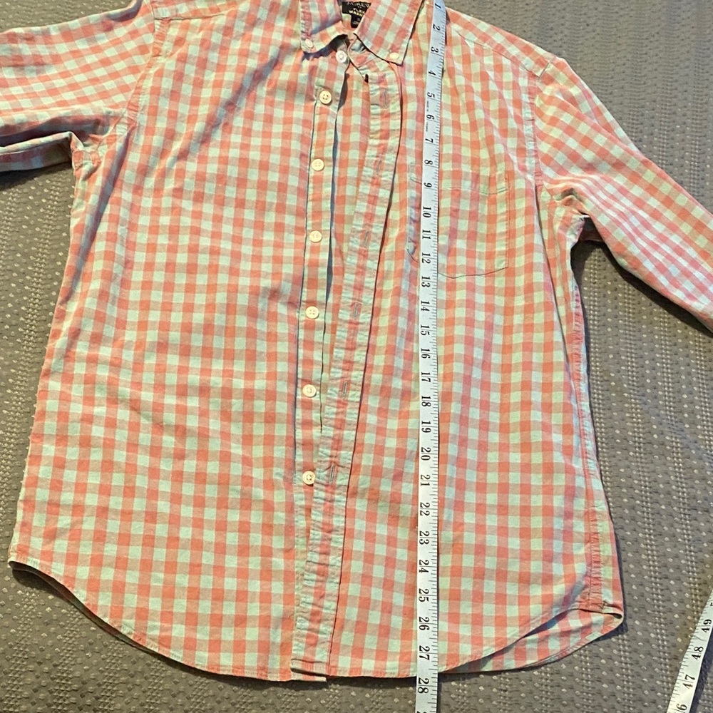J. Crew Men's Checkered Shirt